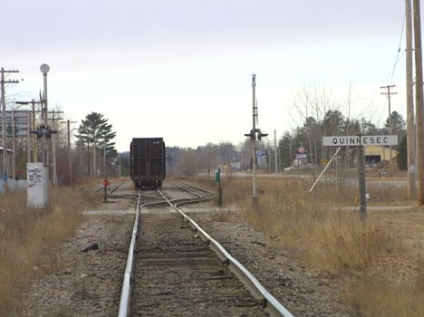 Quinnesec MI railroad station